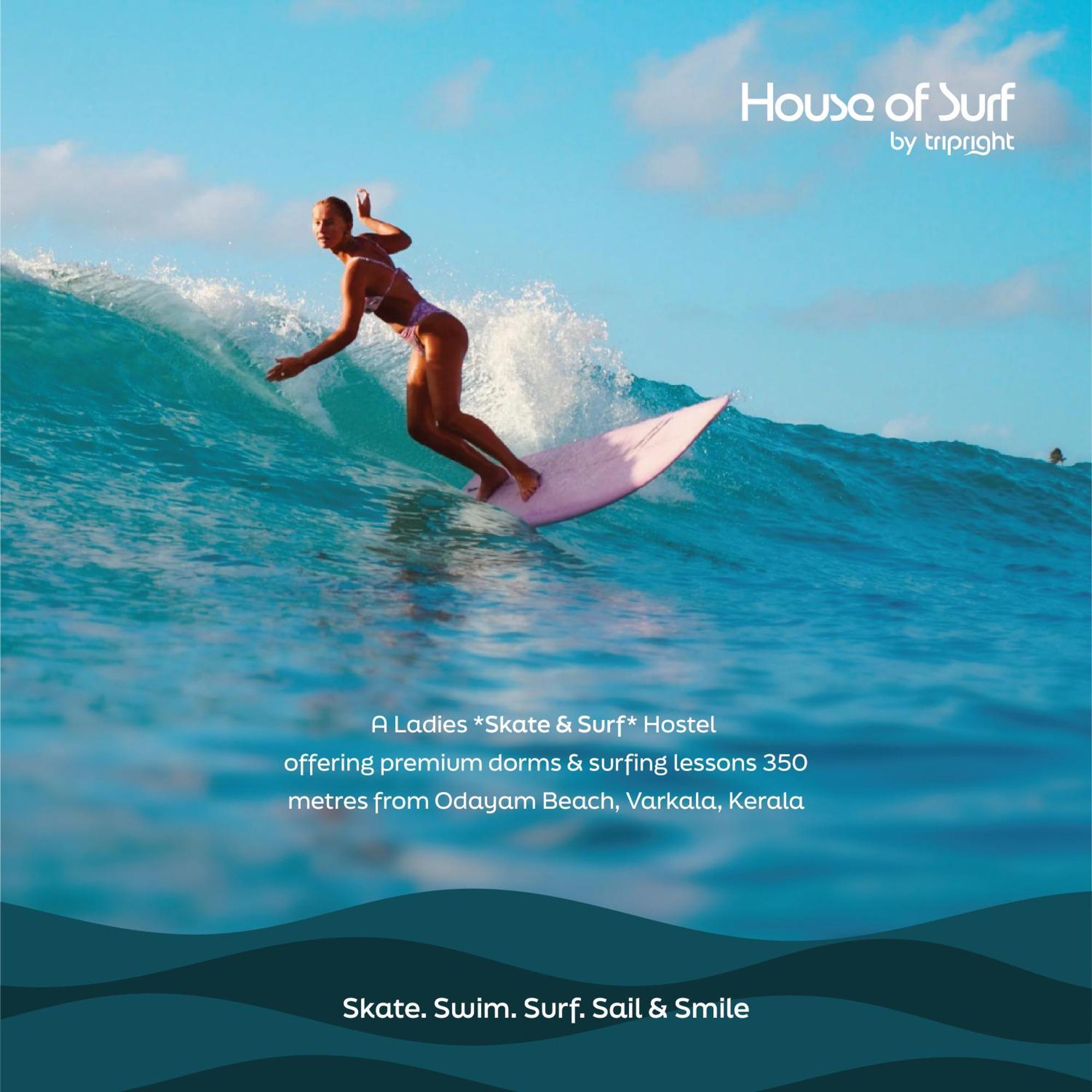 House Of Surf Hostel For Women Варкала Екстер'єр фото